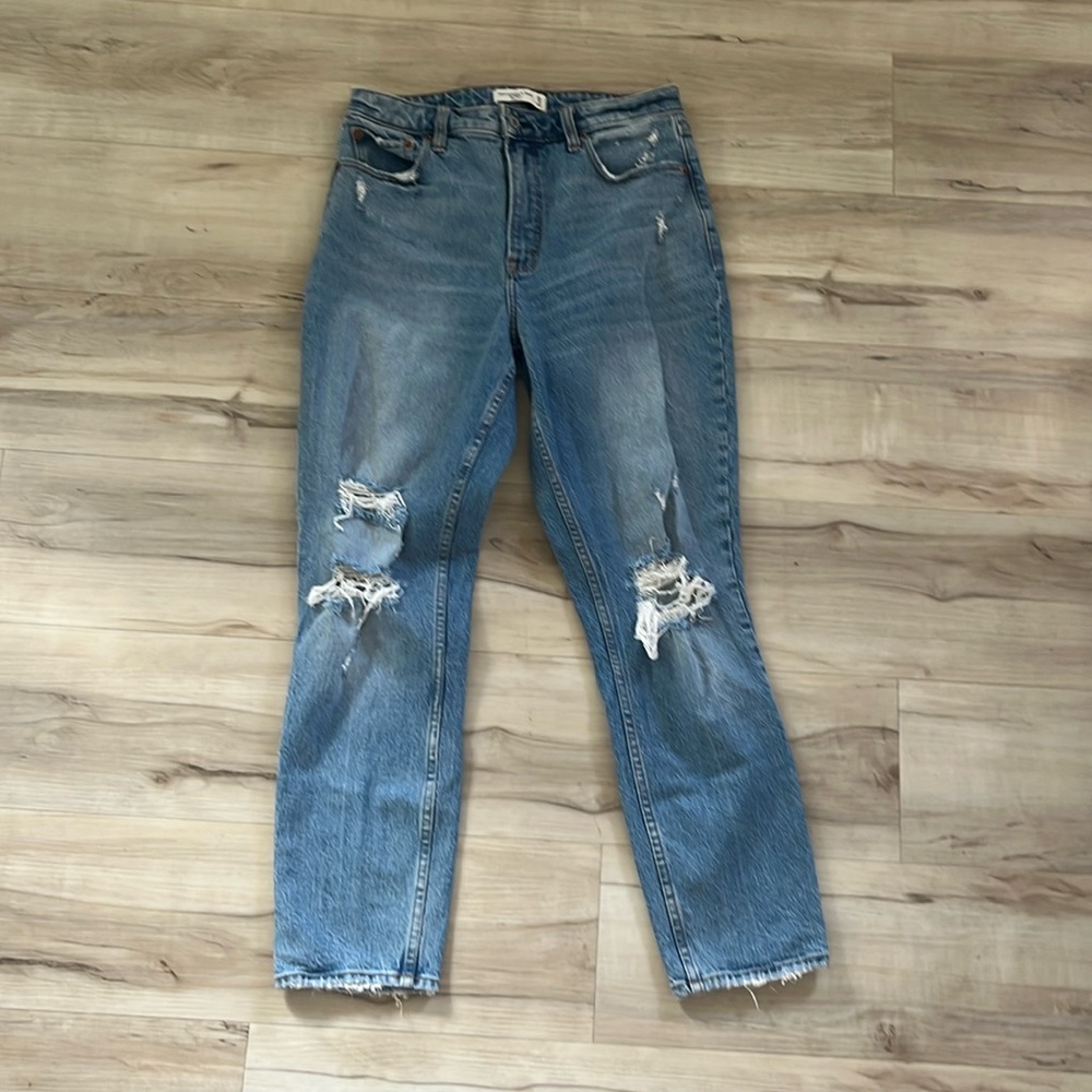 Abercrombie Curve Love High Rise Jeans